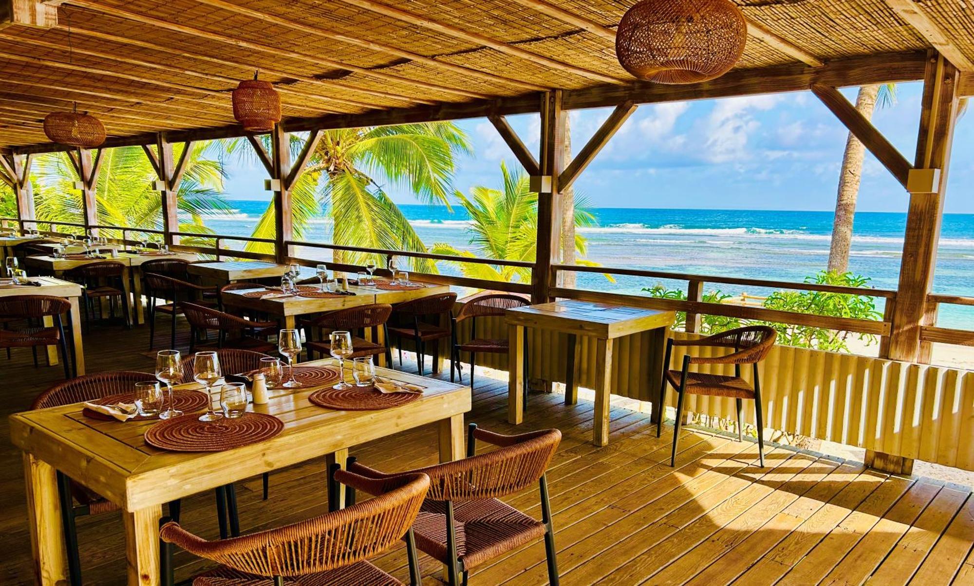 Vue Exclusive Mer Et Volcan, Village Vacances Avec Plage Et Piscine, Les Gwadastudios Sainte-Anne  Exteriör bild